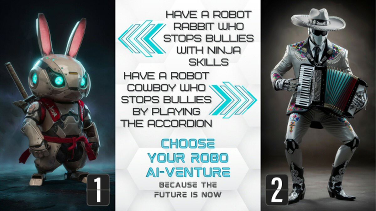 Choose Your Robo AI-venture! image number null